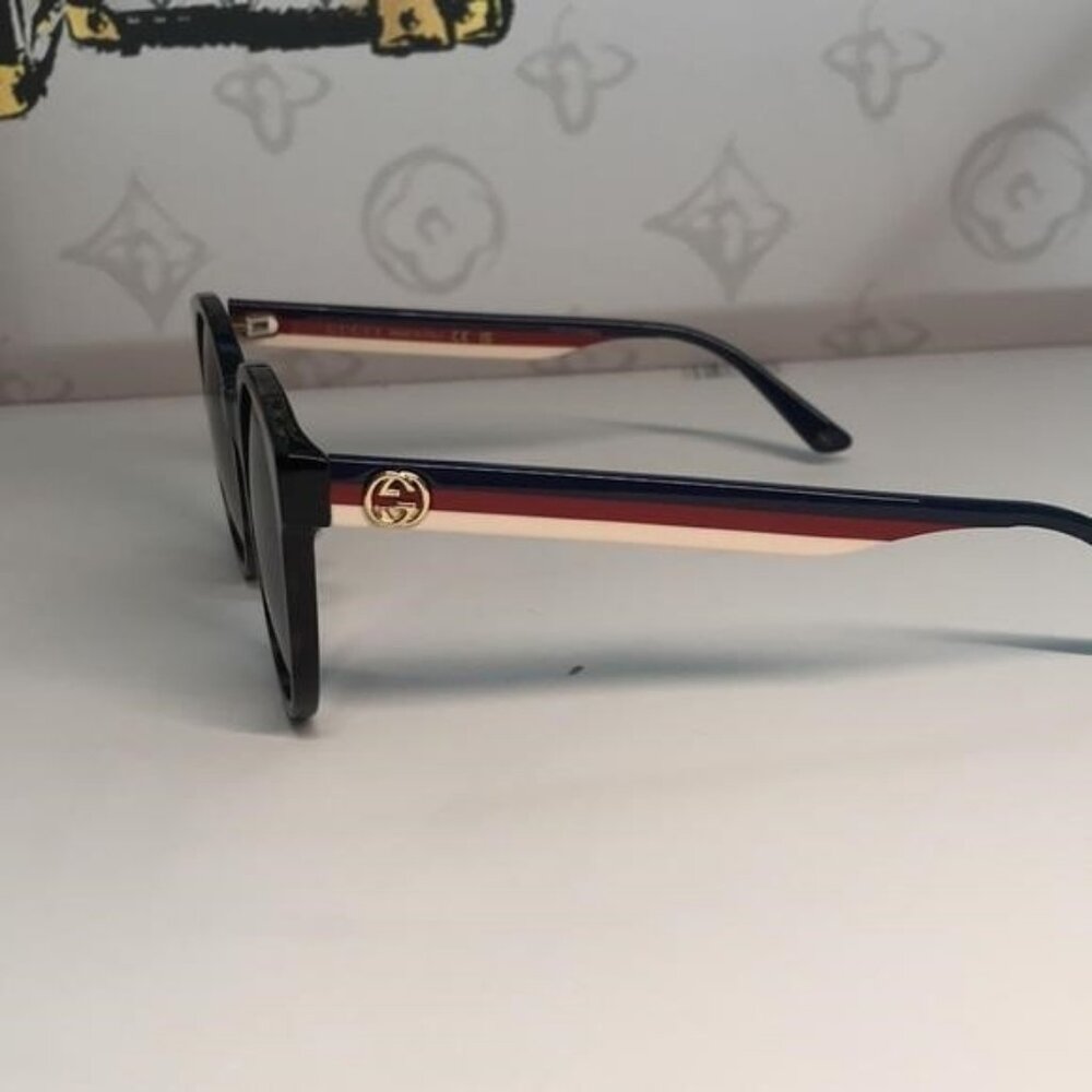 New Authentic Gucci GG0416SK 003 Havana Brown Gradient Sunglasses - Picture 12 of 15